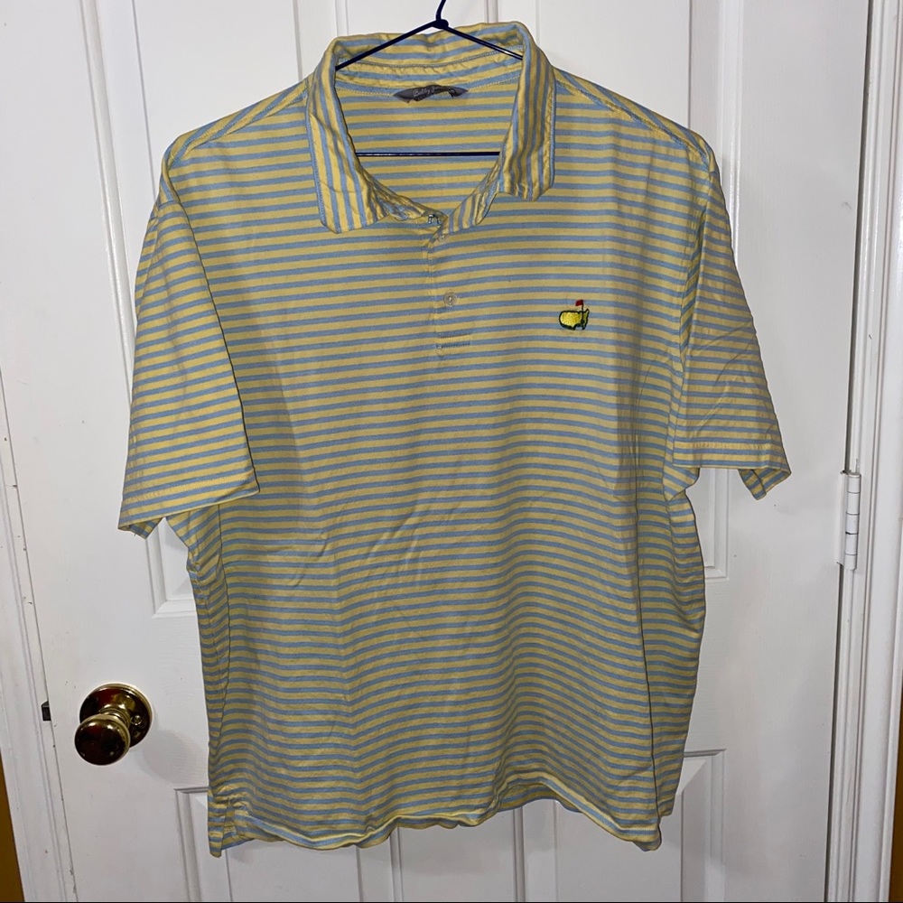 Masters Bobby Jones Striped Polo